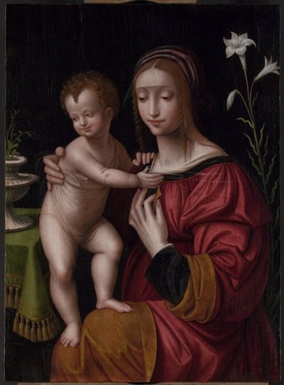 Madonna and Child by Bernardino Luini